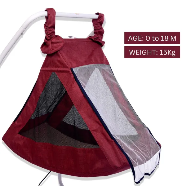 Red_Metal_Cradle_For_Kids