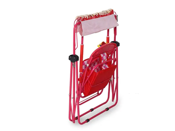 Pink_MS_Tube_&_Oxford_Cloth_Feeding_Chair_For_Kids