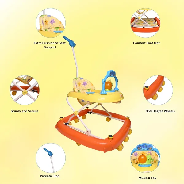 Yellow_Metal_&_Mesh_Baby_Walker_For_Kids