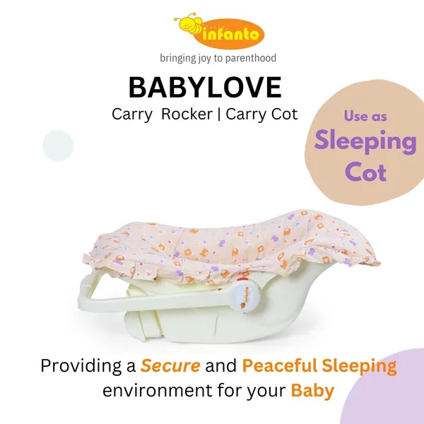 Orange_Plastic_&_Mesh_Sleeping_Carrier_For_Kids