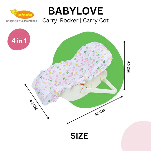 Pink_Metal_&_Fabric_Sleeping_Carrier_For_Kids