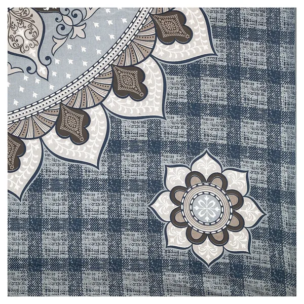 Blue_Soft_Cotton_Double_Bedsheet_With_Set_Of_2_Pillow_Covers