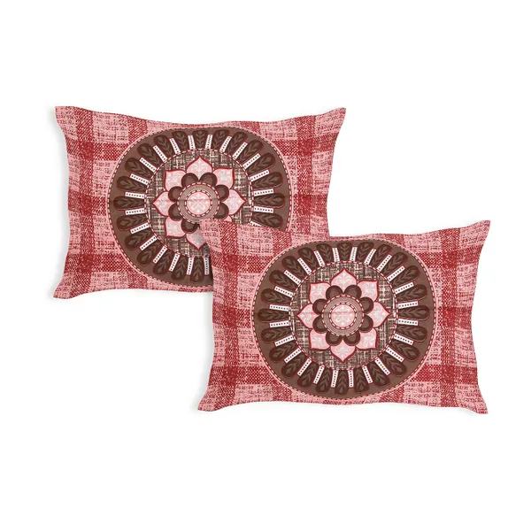Red_Soft_Cotton_Double_Bedsheet_With_Set_Of_2_Pillow_Covers