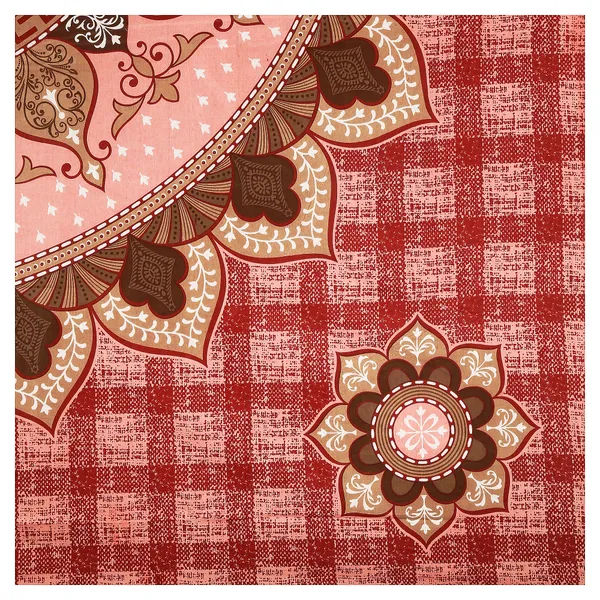Red_Soft_Cotton_Double_Bedsheet_With_Set_Of_2_Pillow_Covers