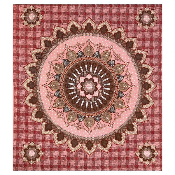 Red_Soft_Cotton_Double_Bedsheet_With_Set_Of_2_Pillow_Covers