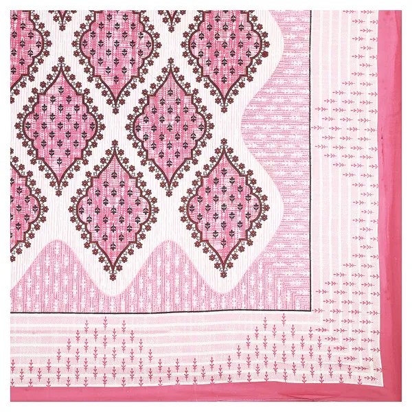 Pink_Soft_Cotton_Double_Bedsheet_With_Set_Of_2_Pillow_Covers