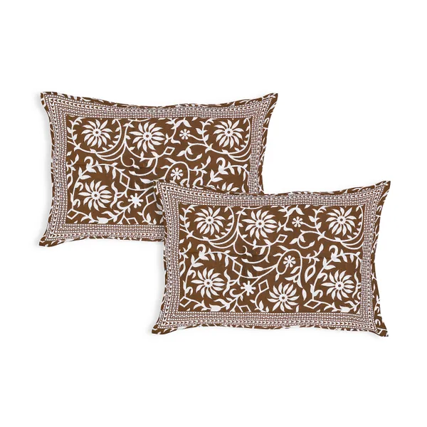Grey_Soft_Cotton_Double_Bedsheet_With_Set_Of_2_Pillow_Covers