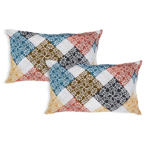 Blue_Soft_Cotton_Double_Bedsheet_With_Set_Of_2_Pillow_Covers