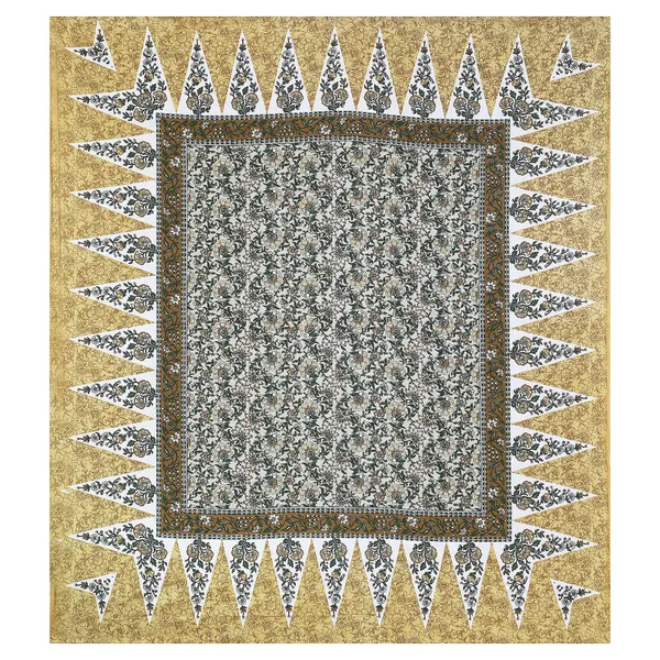 Brown-Cream_Soft_Cotton_Double_Bedsheet_With_Set_Of_2_Pillow_Covers
