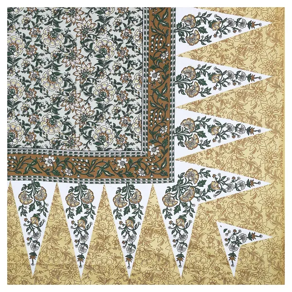 Brown-Cream_Soft_Cotton_Double_Bedsheet_With_Set_Of_2_Pillow_Covers