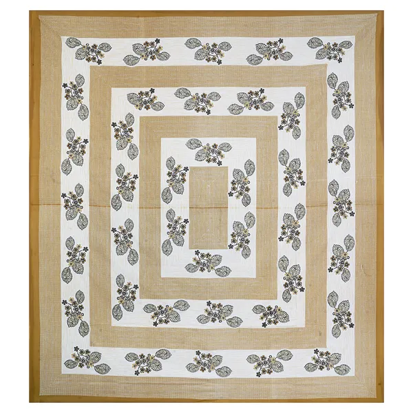 Cream_Soft_Cotton_Double_Bedsheet_With_Set_Of_2_Pillow_Covers