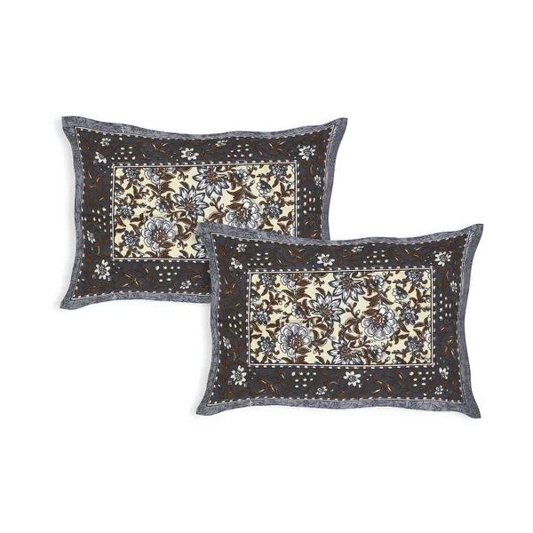 Cream_Soft_Cotton_Double_Bedsheet_With_Set_Of_2_Pillow_Covers