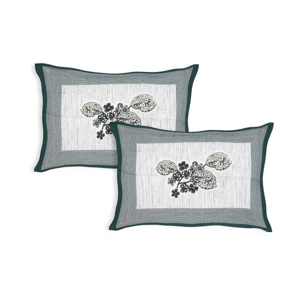 White-Blue_Soft_Cotton_Double_Bedsheet_With_Set_Of_2_Pillow_Covers