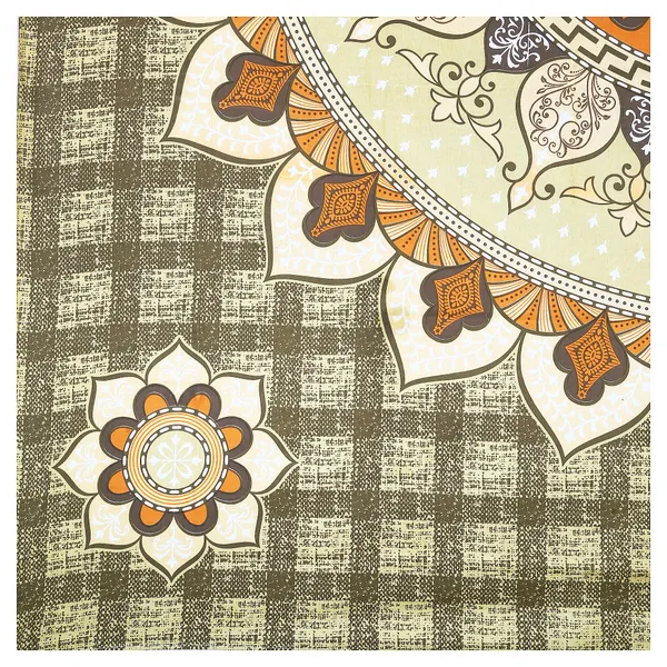 Cream_Soft_Cotton_Double_Bedsheet_With_Set_Of_2_Pillow_Covers