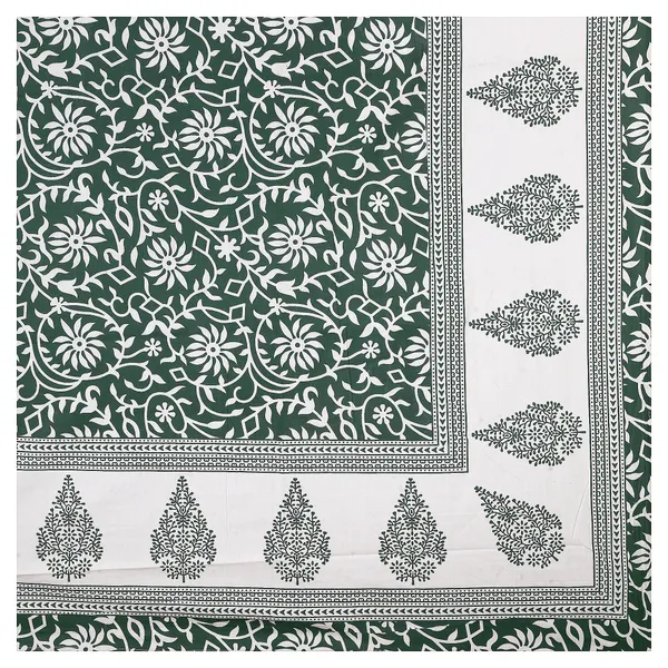 Green_Soft_Cotton_Double_Bedsheet_With_Set_Of_2_Pillow_Covers