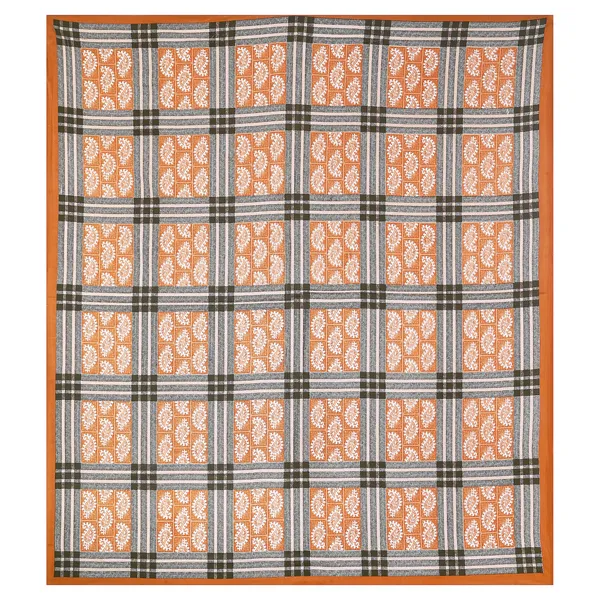 Orenge-White_Soft_Cotton_Double_Bedsheet_With_Set_Of_2_Pillow_Covers