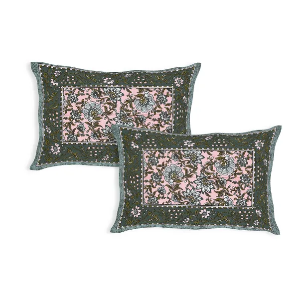 Pink-Blue_Soft_Cotton_Double_Bedsheet_With_Set_Of_2_Pillow_Covers