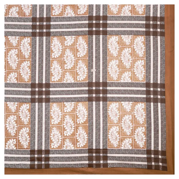 Brown_Soft_Cotton_Double_Bedsheet_With_Set_Of_2_Pillow_Covers