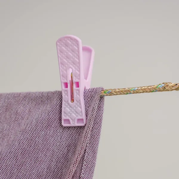 24_Pcs_Plastic_Clip_with_Rope_|_4_Colors_Clothes_Drying_Line_Pegs_for_Kitchen_Outdoor_Trip,_Air-Drying_Clothing_Pin_Set