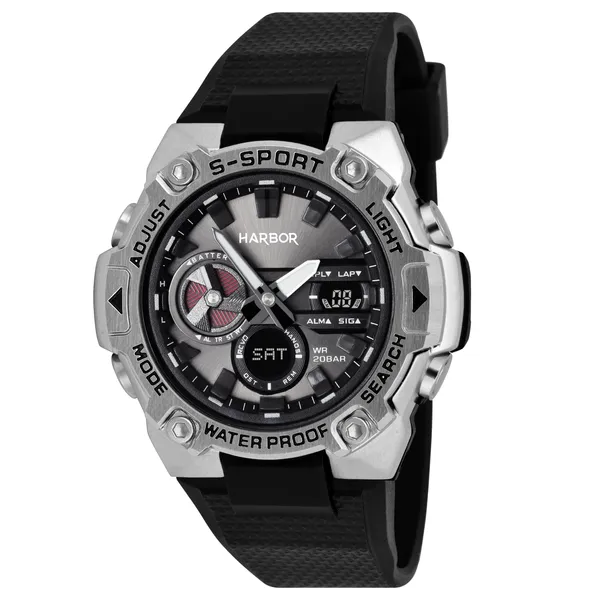 Black_Pu_Strap_Analog_Digital_Sports_Wrist_Watch_For_Men_|_World_Time_|_Multi_Function