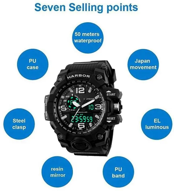 Harbor_1155_Black_Analog_Digital_Sports_Watch
