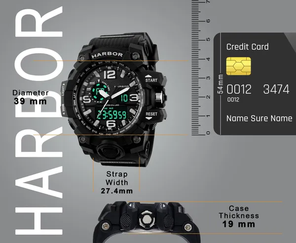 Harbor_1155_Black_Analog_Digital_Sports_Watch