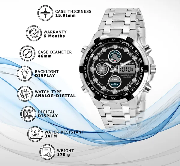Provogue_Black_Dial_Stainless_Steel_Wrist_Watch_For_Men_|_Analog-Digital