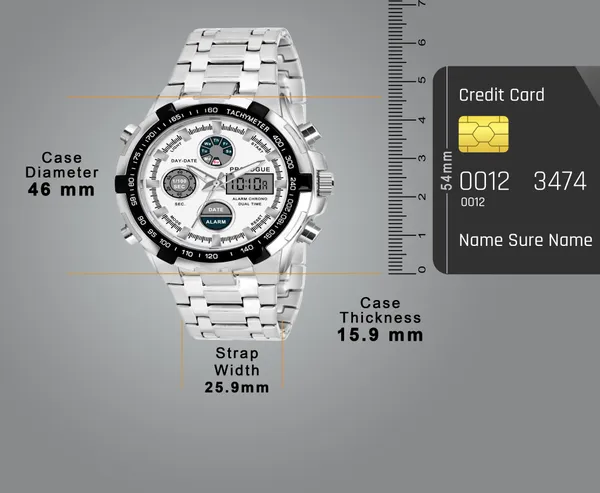 Provogue_White_Dial_Stainless_Steel_Wrist_Watch_For_Men_|_Analog-Digital