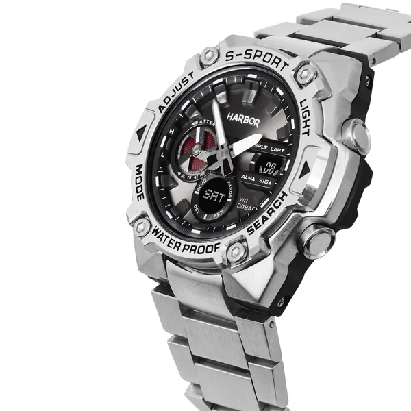 Silver_Stainless_Steel_Strap_Analog_Digital_Sports_Wrist_Watch_For_Men_|_World_Time_|_Multi_Function