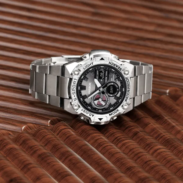 Silver_Stainless_Steel_Strap_Analog_Digital_Sports_Wrist_Watch_For_Men_|_World_Time_|_Multi_Function
