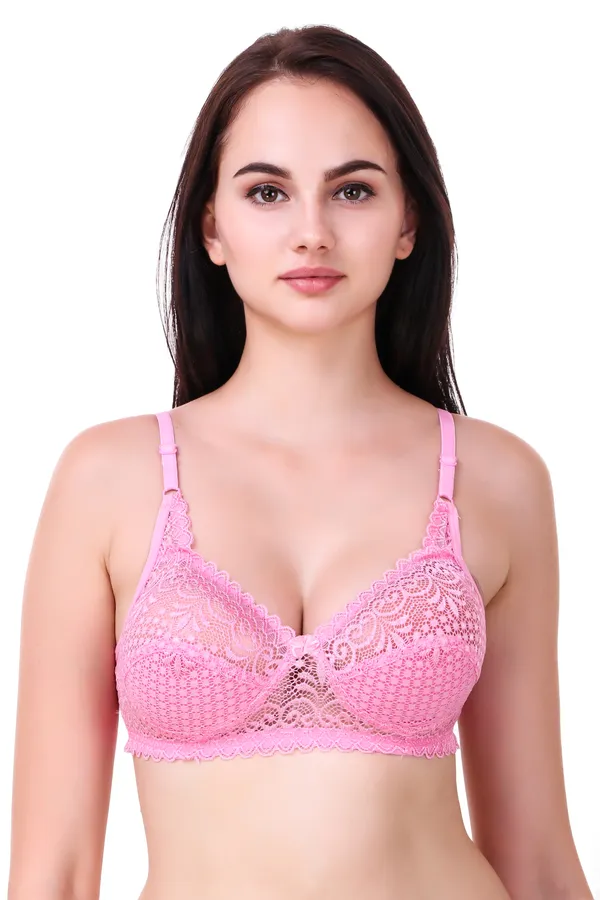 Pink_Premium_Non_Padded_Solid_Net_Bralette_For_Women