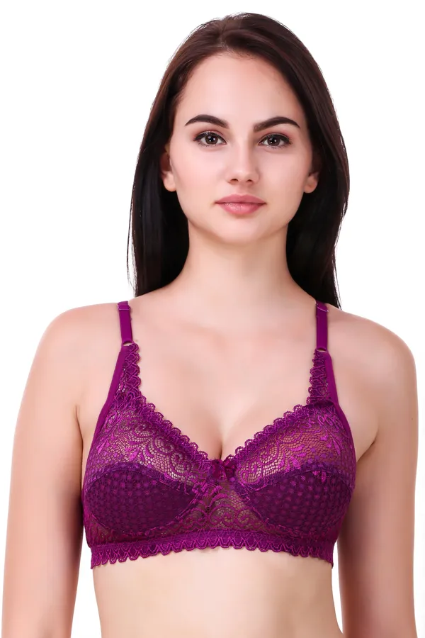 Purple_Premium_Non_Padded_Solid_Net_Bralette_For_Women