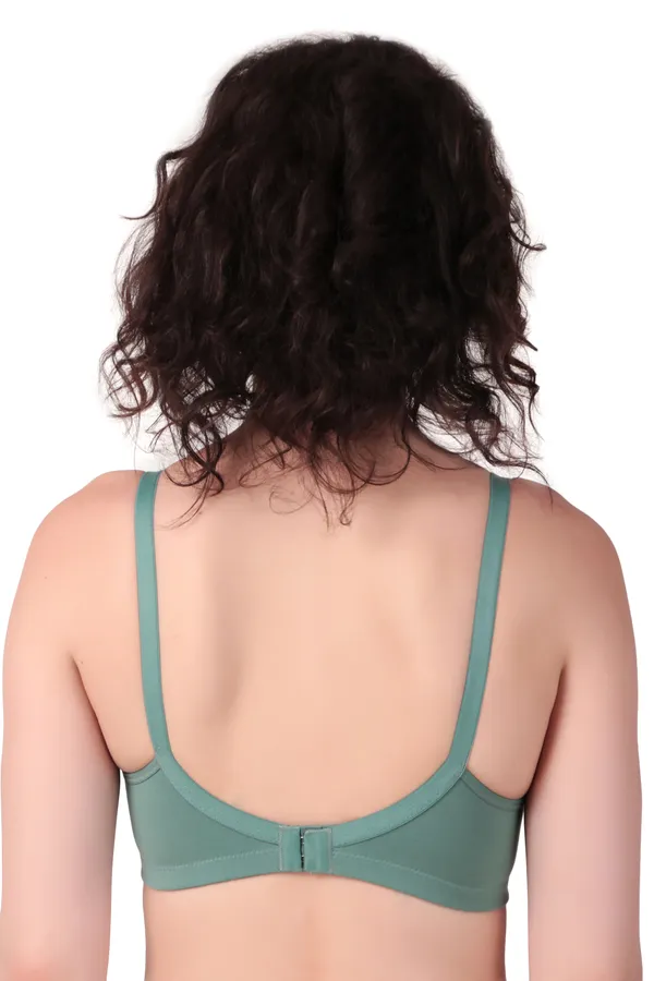 Green_Premium_Non_Padded_Solid_Cotton_Blend_Bra_For_Women