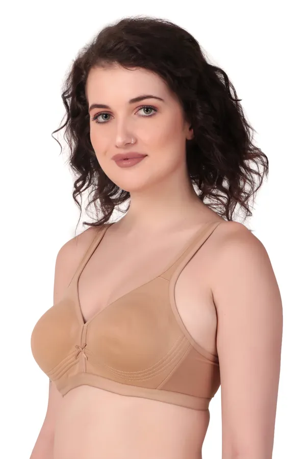 Golden_Premium_Non_Padded_Solid_Cotton_Blend_Bra_For_Women