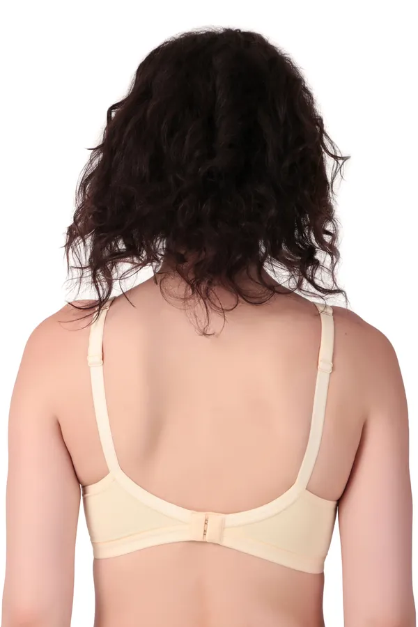 Skin_Premium_Non_Padded_Solid_Cotton_Blend_Bra_For_Women