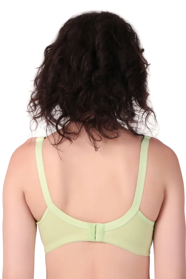 Green_Premium_Non_Padded_Solid_Cotton_Blend_Bra_For_Women