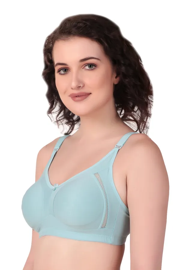 Sky_Premium_Non_Padded_Solid_Cotton_Blend_Bra_For_Women