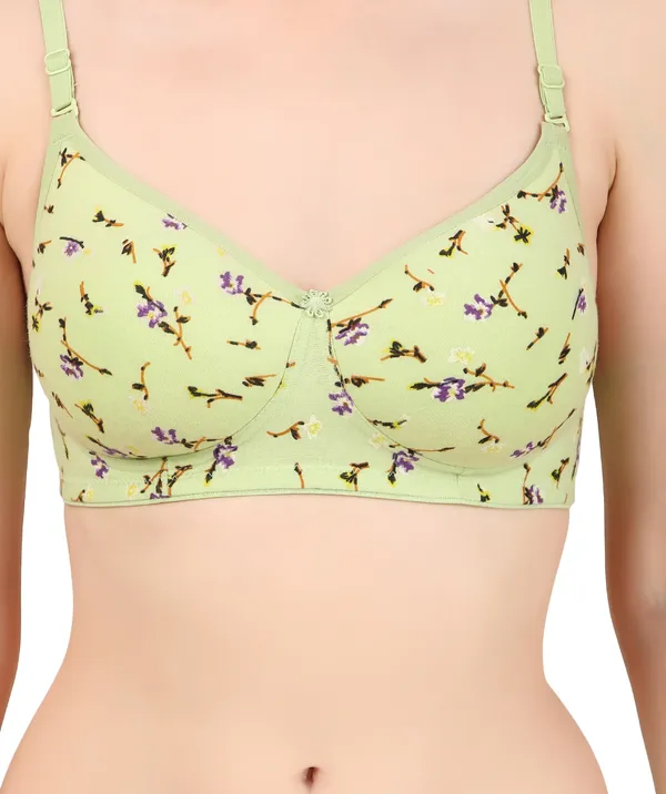 Green_Premium_Padded_Solid_Cotton_Blend_Net_Bralette_For_Women