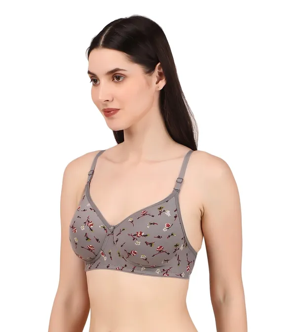 Grey_Premium_Padded_Solid_Cotton_Blend_Net_Bralette_For_Women