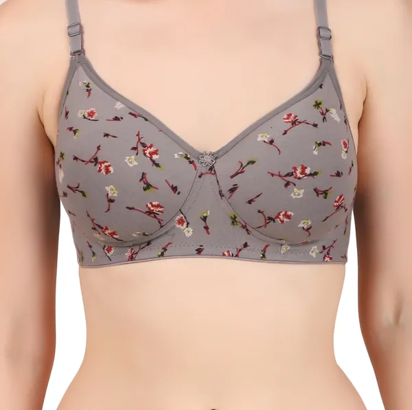 Grey_Premium_Padded_Solid_Cotton_Blend_Net_Bralette_For_Women