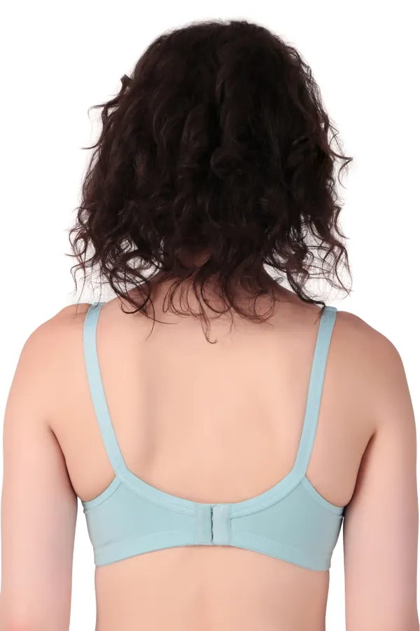 Cyan_Premium_Non_Padded_Solid_Cotton_Blend_Bra_For_Women