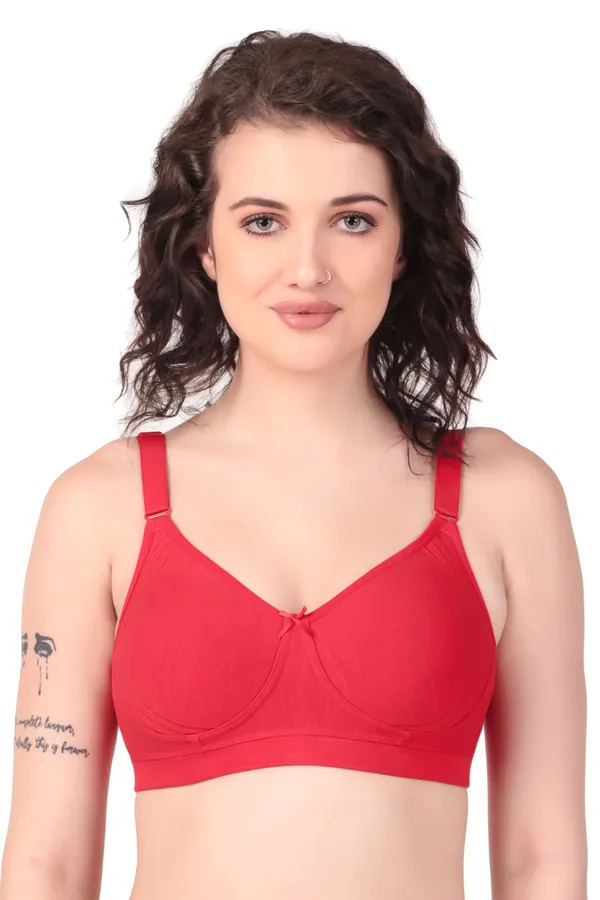 Red_Premium_Non_Padded_Solid_Cotton_Blend_Bra_For_Women