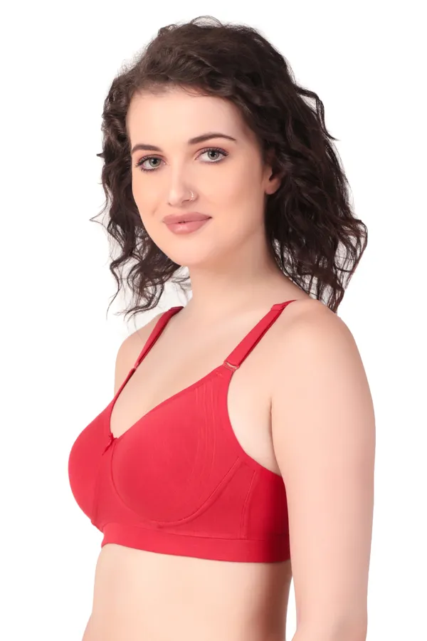 Red_Premium_Non_Padded_Solid_Cotton_Blend_Bra_For_Women