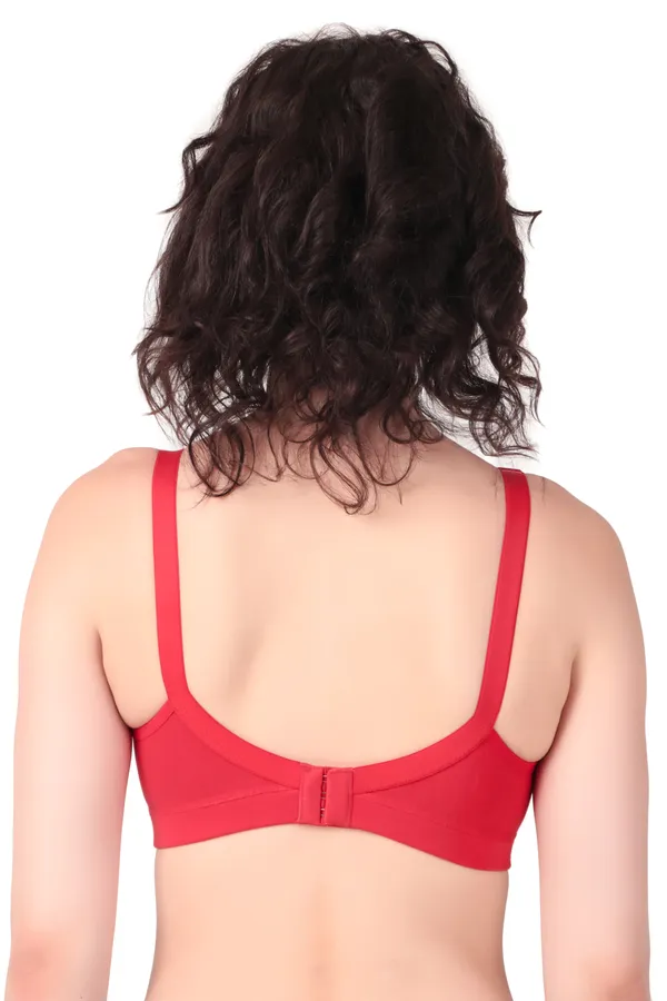 Red_Premium_Non_Padded_Solid_Cotton_Blend_Bra_For_Women