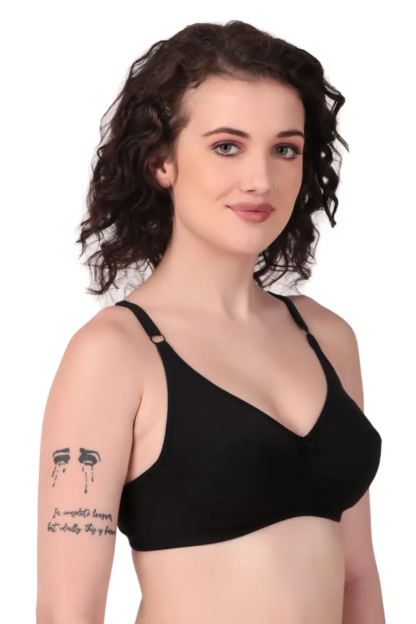 Comfort_&_Style:_Carrot,_Purple_&_Black_Everyday_Non-Padded_Bra_Pack_of_3