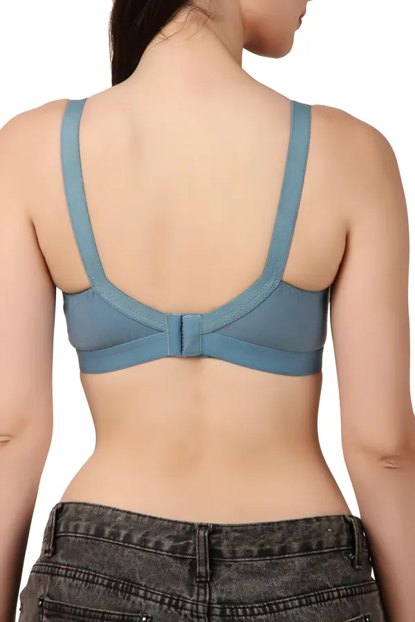 C_Cup_Non-Padded_Bra_(Pack_of_3)_-_Grey,_Green,_Pink_|_Everyday_Wear,_Seamed_Design_for_Natural_Support_and_Comfort