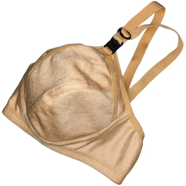 Maternity_Bra_Set_of_3_-_Royal_Blue,_Carrot,_Golden,_Cotton_Blend,_Non-Padded
