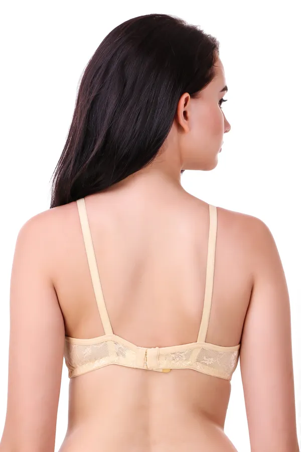 Non-Padded_Bra_Set_of_3_-_Maroon,_Royal_Blue,_Skin,_Lace/Net