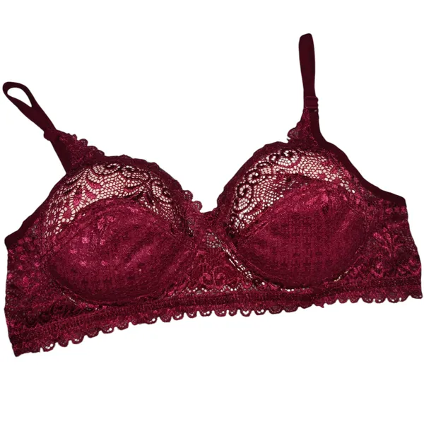 Non-Padded_Bralette_Bra_(Pack_of_3)_-_Purple,_Maroon,_Red_|_Comfortable_Cotton_Blend,_Adjustable_Straps,_Seamless_&_Soft_Support_for_Everyday_Wear