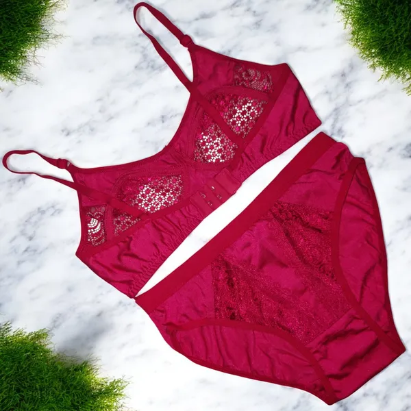 Non-Padded_Fancy_Bra_–_Red,_Rani,_Maroon_(Pack_of_3)_–_Trendy_&_Elegant_Design